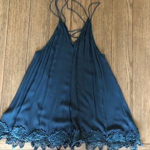 Small Navy Free People Tunic